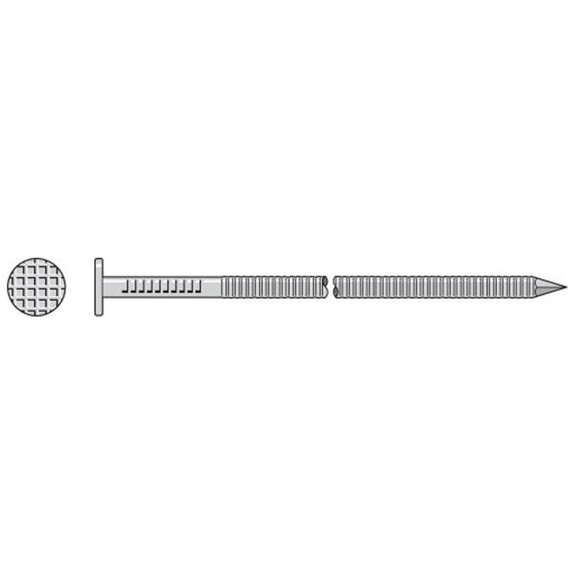 Simpson Strong-Tie S3NCXW1 (1-1/4" x 0.072") Trim Nail White Painted Head Type 304 Stainless Steel (1 lb. Tub)