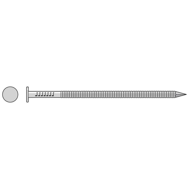 Simpson Strong-Tie S40ACNB (5" x 0.203") Common Nail, Annular Ring Shank, Type 304 Stainless Steel (25 lb.)