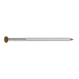 Simpson Strong-Tie S8SNDR1 (2-1/2 in. x .092 in.) 14Ga Stainless Steel Painted Siding Nail - Redwood (1 lb.)