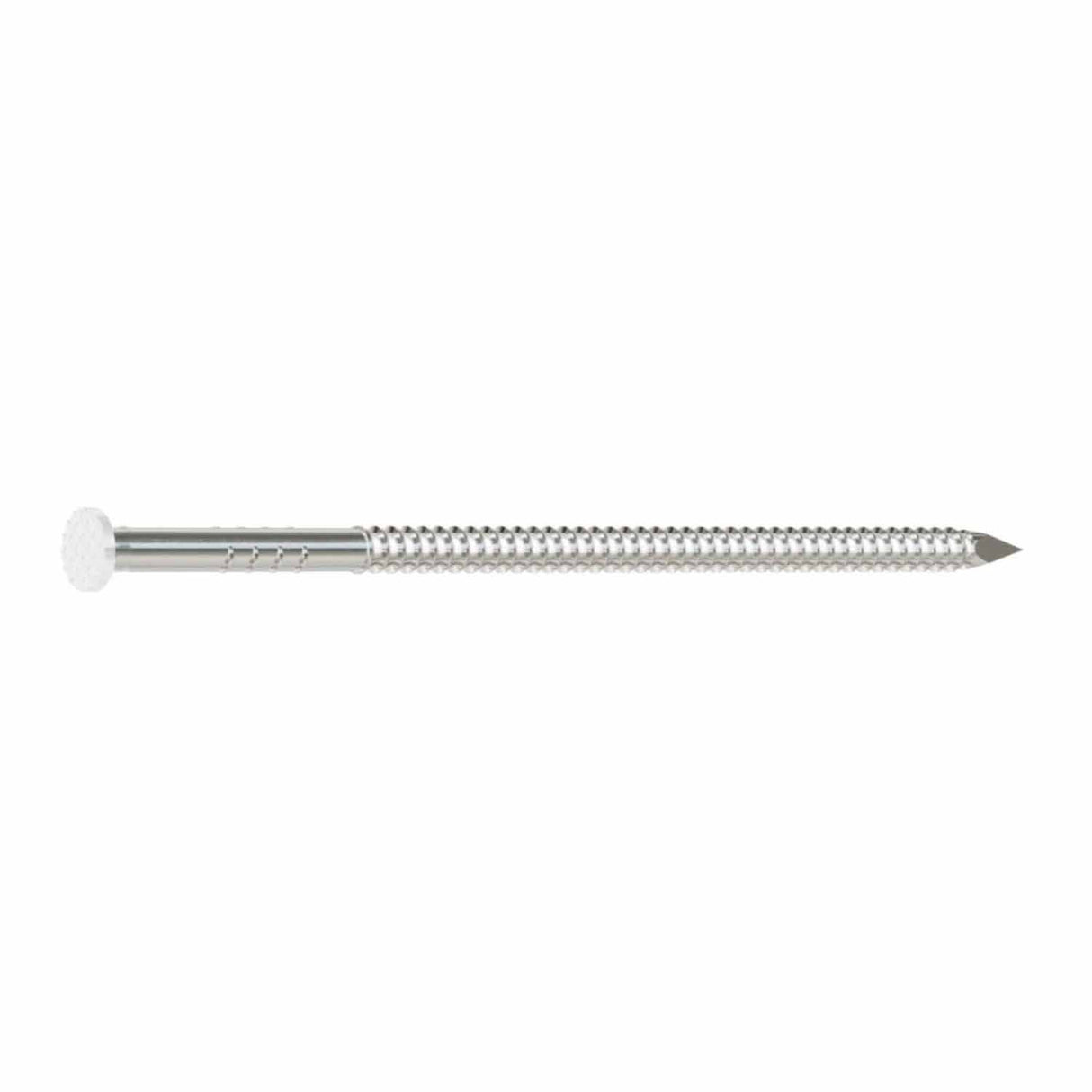 Simpson Strong-Tie S8SNDW5 (2-1/2" x .092") 14Ga Stainless Steel Painted Siding Nail -  White (5 lb. Tub)