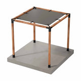 Simpson Strong-Tie SAGE-SHADE10X10G (10' x 10') Outdoor Accents Sage System Sunshade for Pergola, Gray