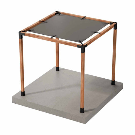 Simpson SAGE-SHADE10X10G Strong-Tie Outdoor Accents Sage System Sunshade for 10 ft. x 10 ft. Pergola Gray (1 Each)