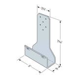 Simpson Strong-Tie SCLC2 (1-1/2") Stair Cassette Ledger Connector - 2
