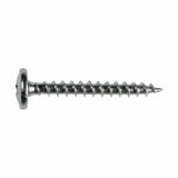 Simpson Strong-Tie SD8X1.25-R (#8 x 1-1/4") Wafer-Head Screw, #2 Phillips, Clear Zinc Coating (100 Pack)