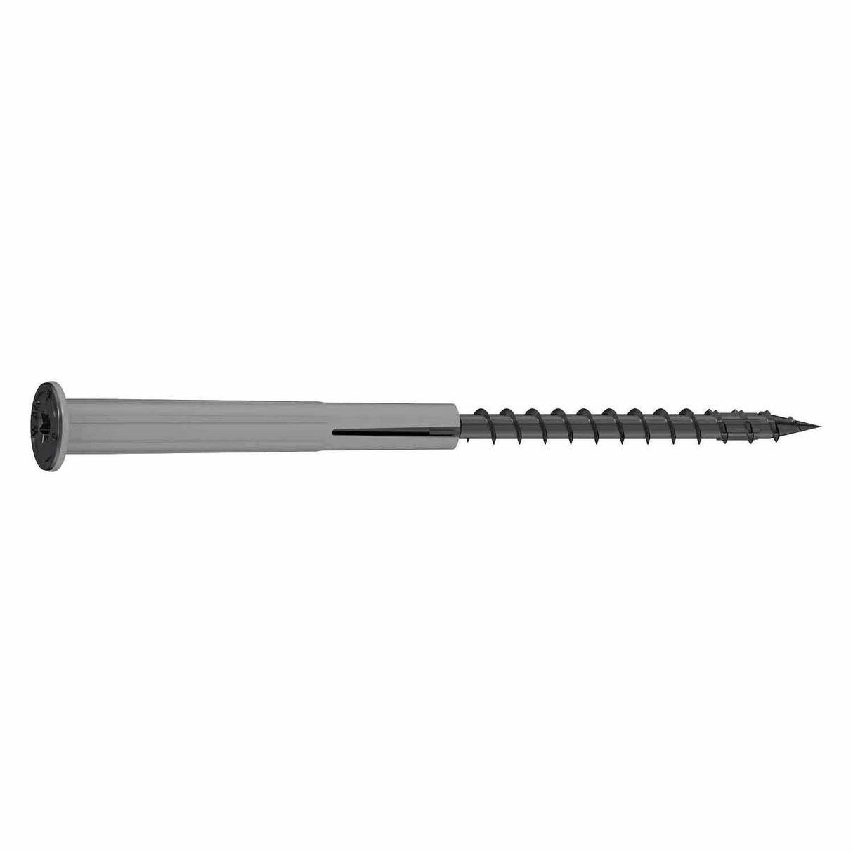 Simpson Strong-Tie SDPW19600-R50 Strong-Drive (0.140" x 6") T25 SDPW E-coat Deflector Screw, Washer Head, Gray (50 Pack)