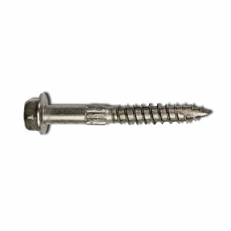Simpson Strong-Tie SDS25200SS-R25 Strong-Drive (0.235 x 2") Heavy-Duty Connector SS Screw, Type 316 (25 Pack)