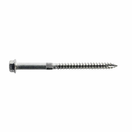 Simpson SDS25312SS Strong-Tie 1/4 in. x 3-1/2 in. Type 316 Stainless Steel Heavy-Duty Connector Screw for Wood and Connector Installations (900 Pack)