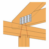 Simpson Strong-Tie SDWC15450-KT Strong-Drive(.155" x 4-1/2") T30 E-coat SDWC Truss Screw, Cap Head, Black (50 Pack) - 4