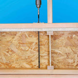 Simpson Strong-Tie SDWF2726-TUW Strong-Drive (0.270" x 26") Floor-to-Floor Screw with E-Coat Finish, Hex Washer Head (25 Pack) - 3