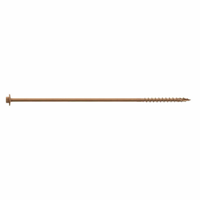Simpson Strong-Tie SDWH191000DB Strong-Drive (0.195" x 10" x 5/16" Hex) SDWH Timber-Hex Screw with Double-Barrier Coating (250 Pack)