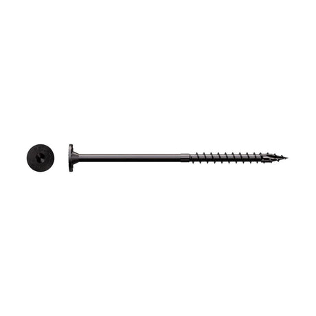 Simpson Strong-Tie SDWS22600DBB-RP1 Strong-Drive (0.220 in. x 6 in.) T40 SDWS Timber Screw (Exterior Grade) Black