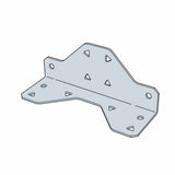 Simpson Strong-Tie SFC4.25-R175 (1-1/2" x 1-3/4" x 4-1/4") 16Ga Galvanized Steel Framing Connector (175 Pack) - 2