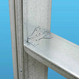 Simpson Strong-Tie SFC4.25-R175 (1-1/2" x 1-3/4" x 4-1/4") 16Ga Galvanized Steel Framing Connector (175 Pack) - 3