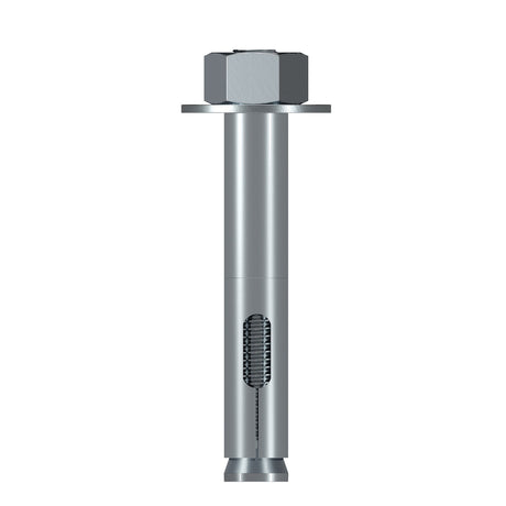 Simpson SL75414H Sleeve-All Hex-Head Sleeve Anchor Zinc-Plated Carbon Steel (10 Pack)