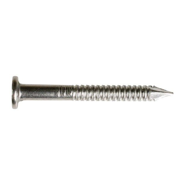Simpson SSA16D Strong-Tie 16d x 3-1/2" Ring Shank Connector Nail - 316 Stainless Steel (1 lb Tub)