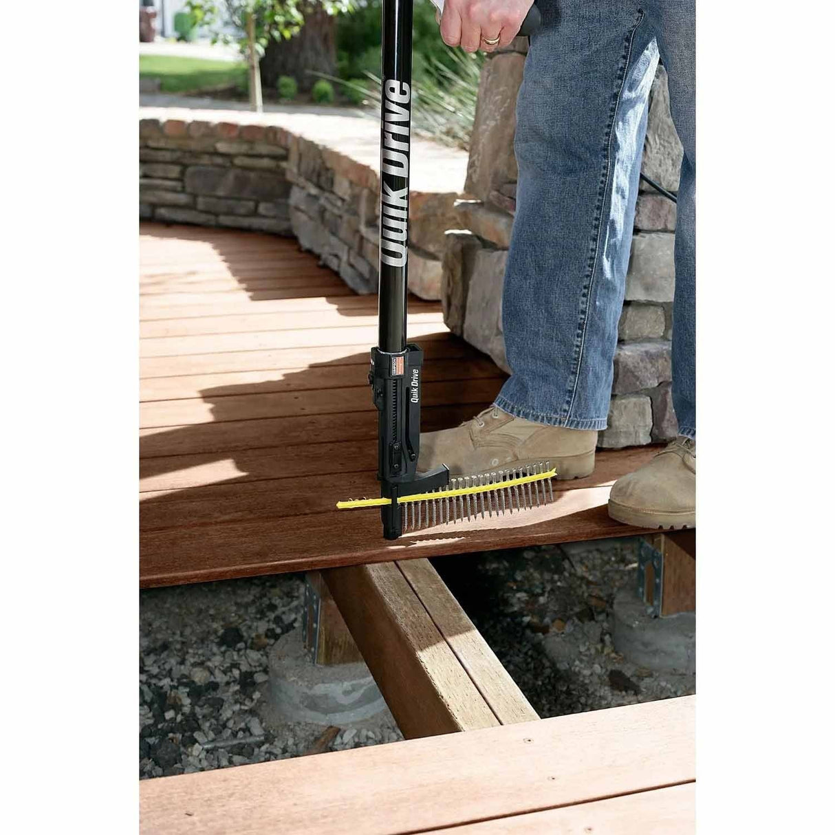 Simpson Strong-Tie SSDHPD212S Deck-Drive (#10 x 2-1/2") DHPD Collated SS Hardwood Screw - Type 305 (1000 Pack) - 2