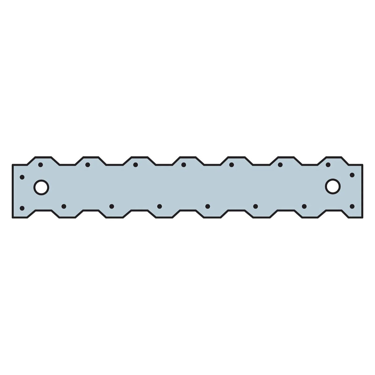 Simpson Strong-Tie ST2122 (12-13/16") 20-Gauge Galvanized Strap Tie