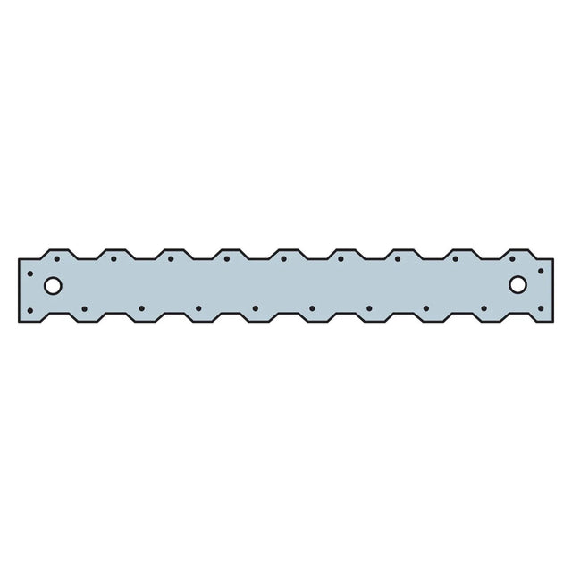 Simpson ST2215 Strong-Tie 16-5/16" 20-Gauge Galvanized Strap Tie
