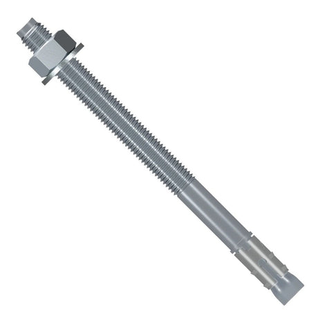 Simpson Strong-Tie STB2-1001000 Strong Bolt(1" x 10") Carbon Steel 2 Wedge Anchor - Fully Assembled (5 Pack)