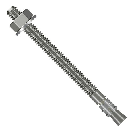 Simpson Strong-Tie STB2-251344SS Strong Bolt (1/4" x 1-3/4") Stainless Steel 2 Wedge Anchor - Unassembled (100 Pack)