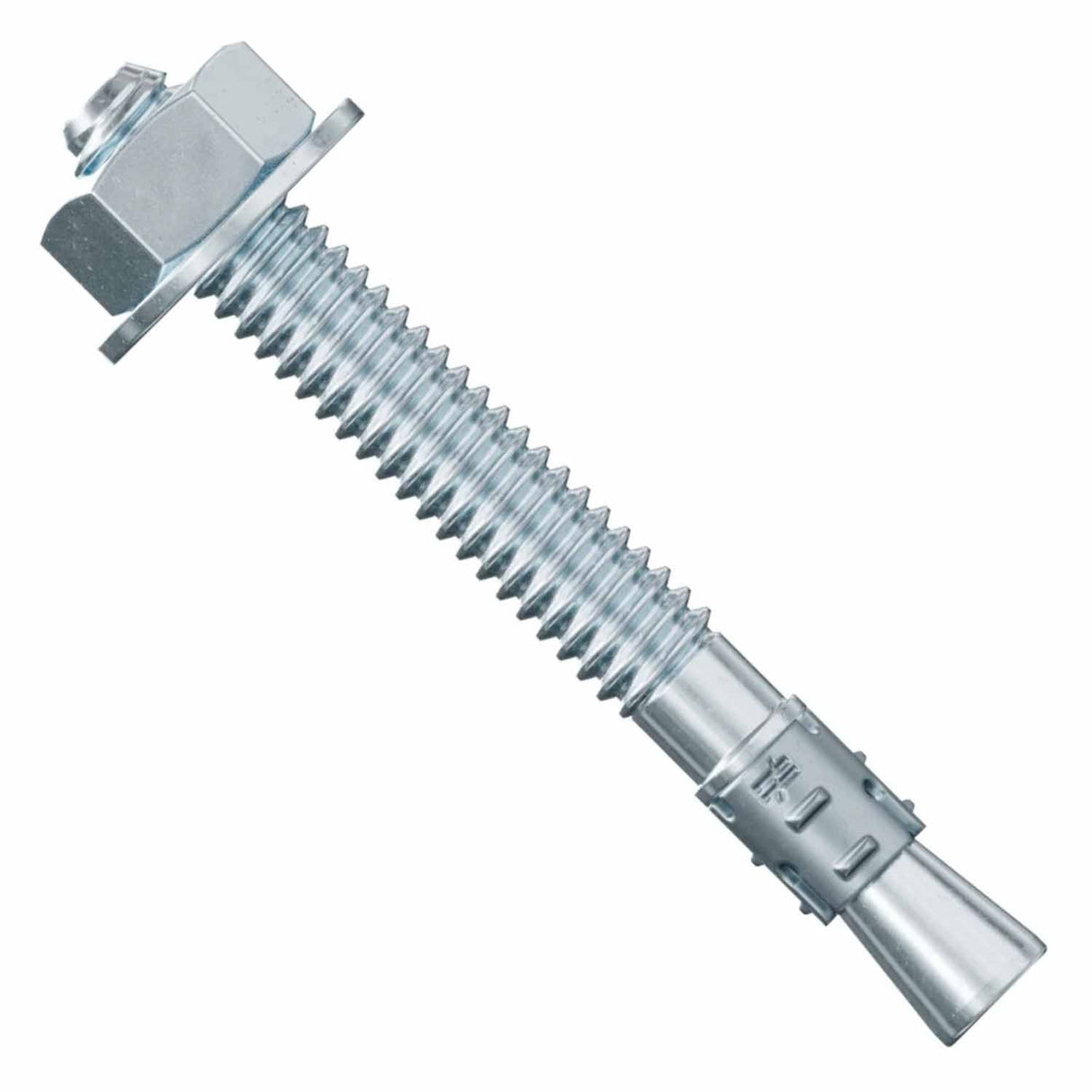 Simpson Strong-Tie STB2-25214C25 Strong Bolt (1/4" x 2-1/4") Carbon Steel 2 Wedge Anchor - Unassembled (25 Pack)