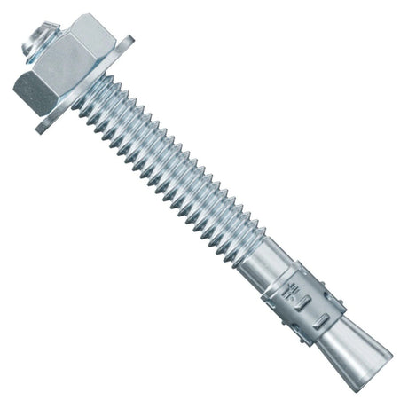 Simpson STB2-25214 Strong-Bolt 2 Wedge Anchor Fully-Assembled Zinc Plated (100 Pack)