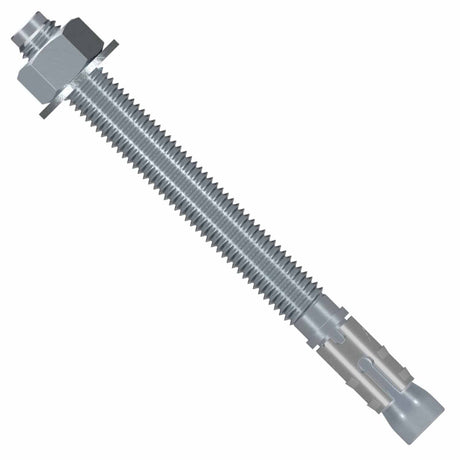 Simpson STB2-25314F100 Strong Bolt 1/4 in. x 3-1/4 in. Strong-Bolt 2 Wedge Anchor Zinc Plated Fully Assembled (100 Pack)