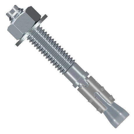 Simpson Strong-Tie STB2-37300C50 Strong Bolt (3/8" x 3") Zinc-Plated Carbon Steel Wedge Anchor (50 Pack)