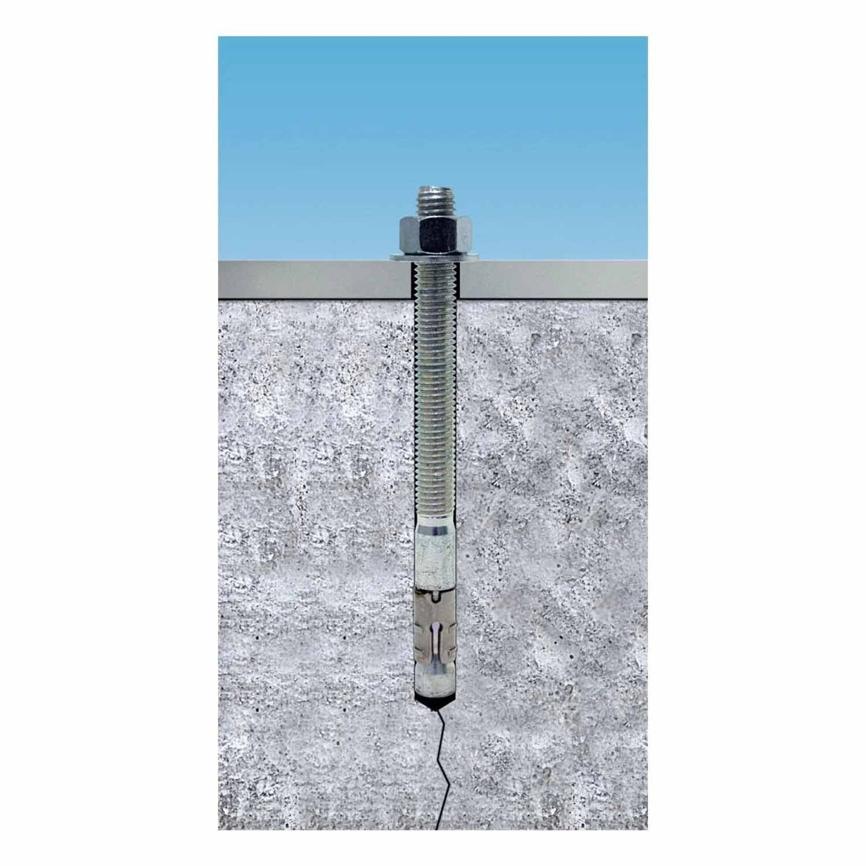 Simpson Strong-Tie STB2-37312F50 Strong-Bolt (3/8" x 3-1/2") Fully Assembled 2 Wedge Anchor (50 Pack) - 5