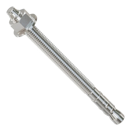 Simpson Strong-Tie STB2-375006SS Strong-Bolt (3/8" x 5") Unassembled 2 Wedge Anchor - Type 316 (50 Pack)