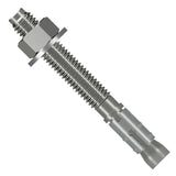 Simpson Strong-Tie STB2-504146SS Strong Bolt (1/2" x 4-1/4") Stainless-Steel Wedge Anchor - Unassembled (25 Pack)