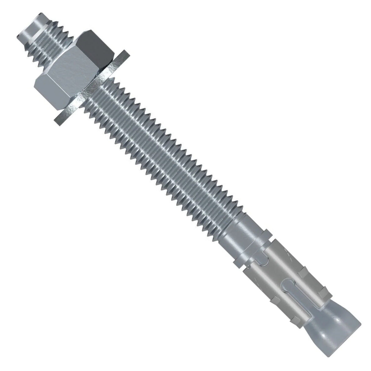 Simpson STB2-50434 Strong-Bolt 2 Wedge Anchor Zinc Plated (25 Pack)