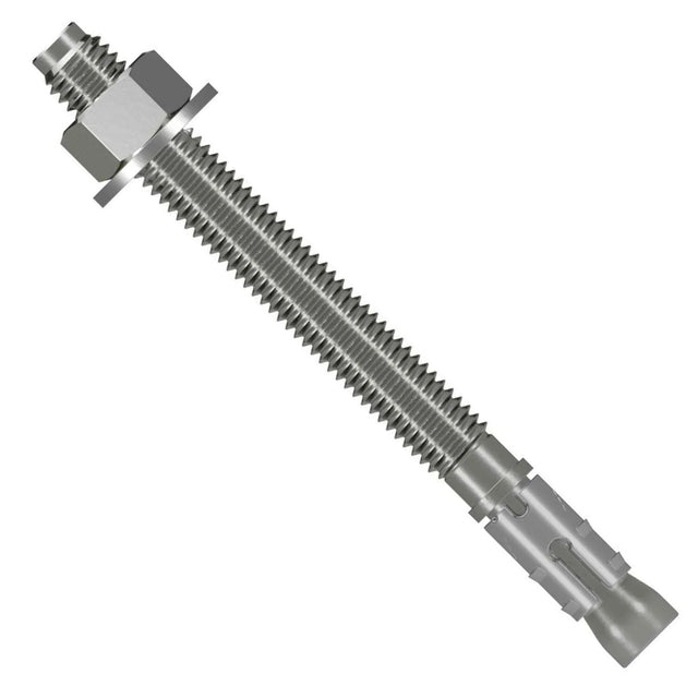 Simpson Strong-Tie STB2-505124SS Strong Bolt (1/2" x 5-1/2") Stainless-Steel Wedge Anchor - Unassembled (25 Pack)