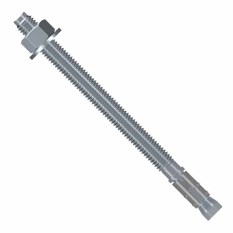 Simpson STB2-62100F10 Strong Bolt 5/8 in. x 10 in. Strong-Bolt 2 Wedge Anchor Zinc Plated Fully Assembled (10 Pack)