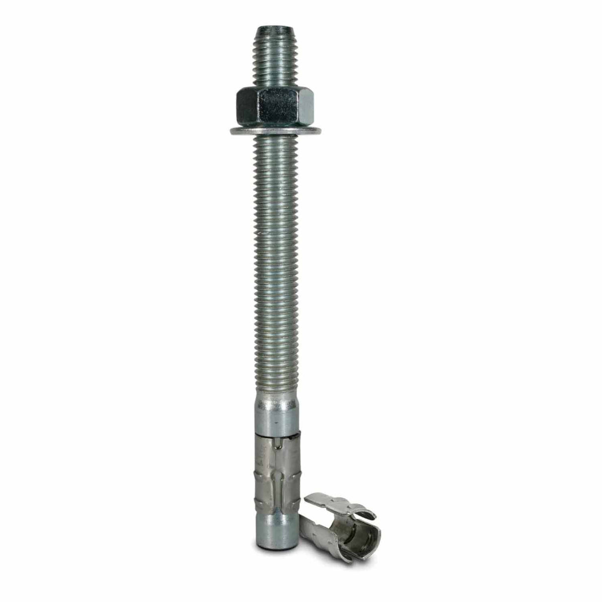 Simpson STB2-62100F10 Strong Bolt 5/8 in. x 10 in. Strong-Bolt 2 Wedge Anchor Zinc Plated Fully Assembled (10 Pack) - 2