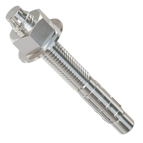 Simpson Strong-Tie STB2-625004SS Strong-Bolt (5/8" x 5") 2 Wedge Anchor - Unassemble - Type 304 (20 Pack)