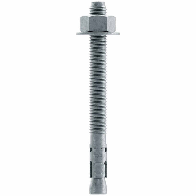 Simpson STB2-62500MGF20 Strong Bolt Mechanically Galvanized Wedge Anchor 5/8 in. x 5 in. Fully Assembled (20 Pack)