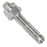 Simpson Strong-Tie STB2-754344SSR10 Strong Bolt (3/4" x 4-3/4") Type 304 Stainless-Steel Wedge Anchor (10 Pack)