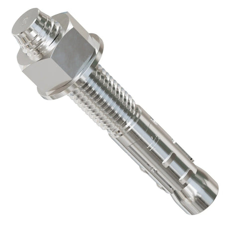 Simpson Strong-Tie STB2-754346SSR10 Strong Bolt (3/4" x 4-3/4") Wedge Anchor Type 316 Stainless Steel (10 Pack)