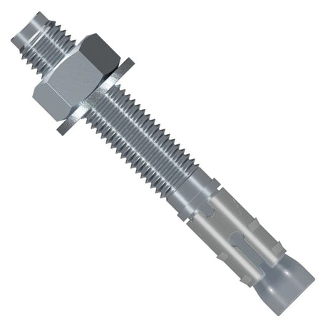 Simpson STB2-75512P1 Strong-Bolt 2 Wedge Anchor Zinc Plated (1 Pack)