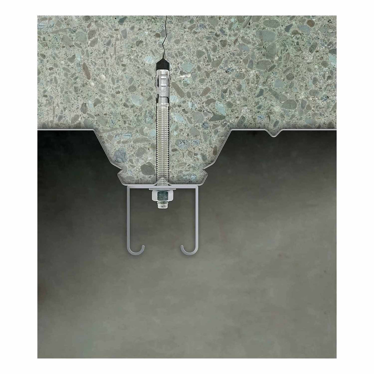 Simpson STB2-75700MGR10 Strong Bolt 3/4 in. x 7 in. Mechanically Galvanized Wedge Anchor for Concrete and Masonry (10 Pack) - 6