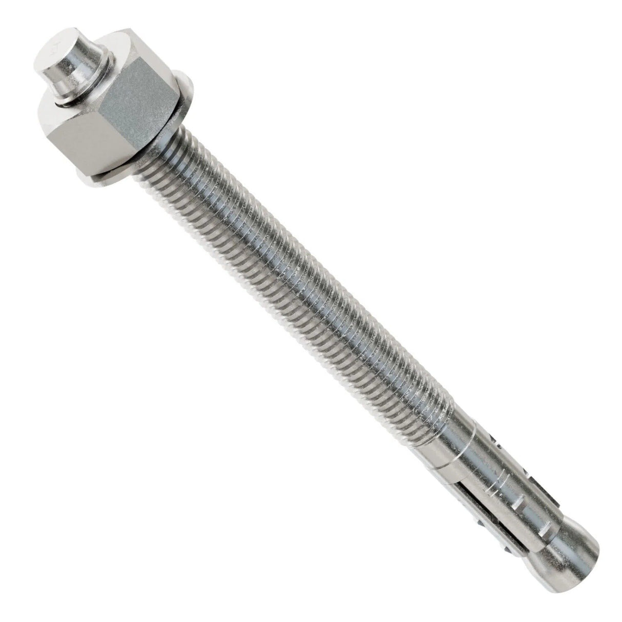 Simpson Strong-Tie STB2-758126SS Strong-Bolt (3/4" x 8-1/2") 2 Wedge Anchor - Type 316, Unassembled (10 Pack)