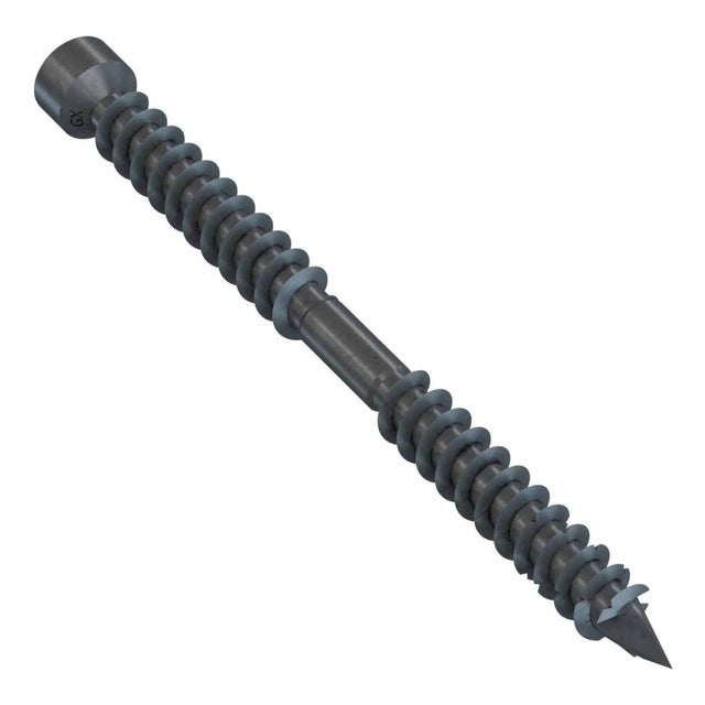 Simpson Strong-Tie SWD18312DBB-R50 Strong-Drive (0.180-in x 3-1/2-in T30) SWD Double-Threaded Screw Black (50 Pack)