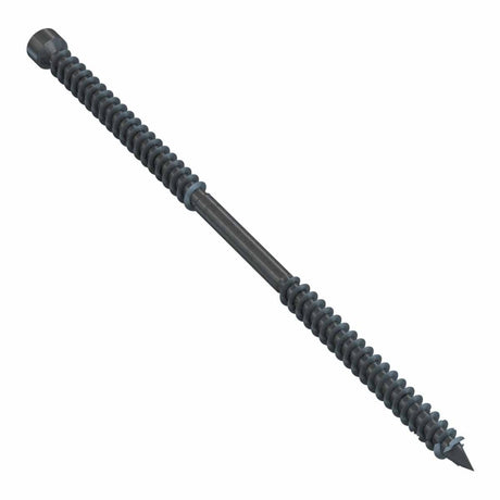 Simpson SWD18614DBB Strong-Tie Double-Threaded Wood Screw 0.180 x 6-1/4 in Black for Exterior Wood-to-Wood Structural Applications (500 Pack)