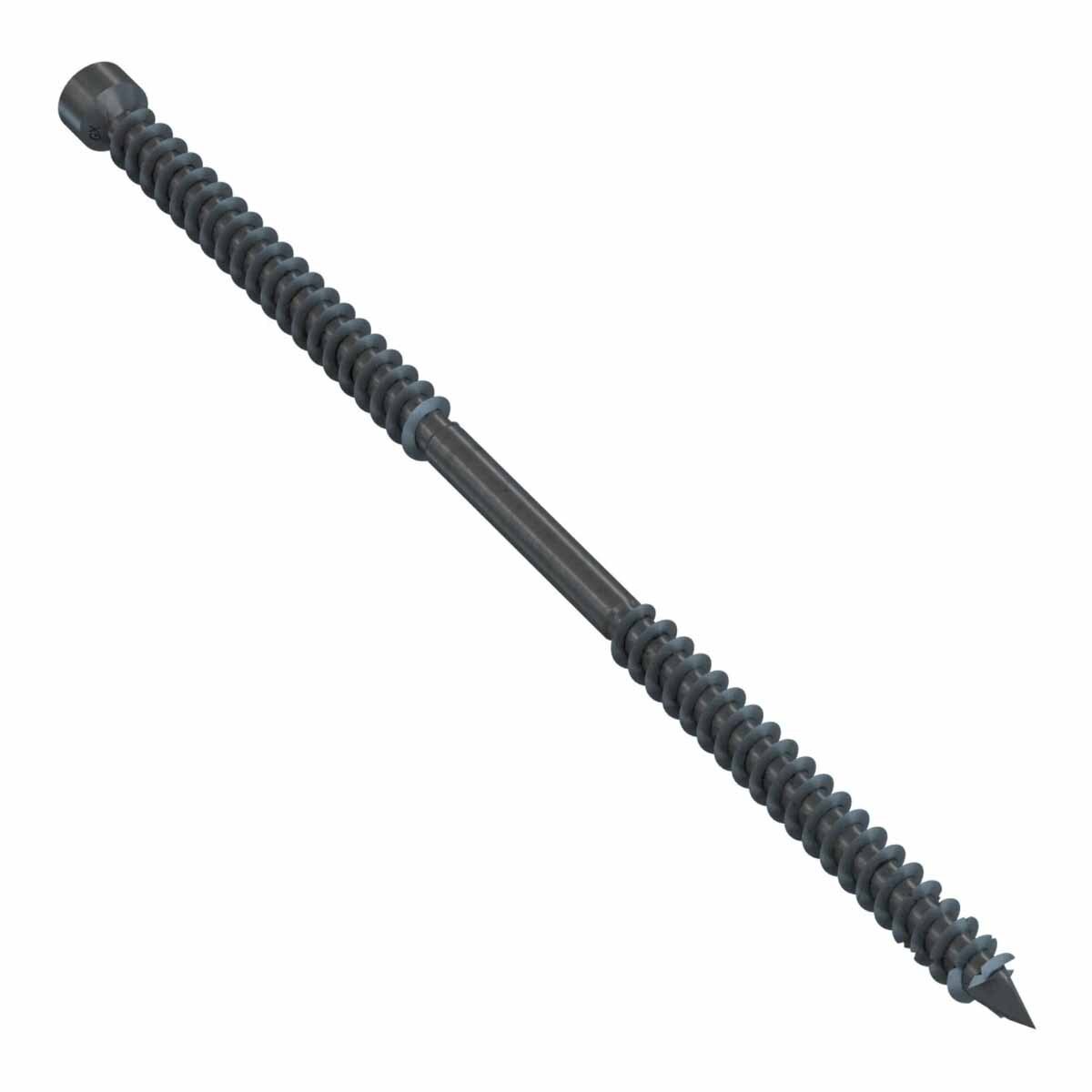 Simpson Strong-Tie SWD18614DBB Strong-Drive (0.180 x 6-1/4") Double-Barrier Double-Threaded Screw - Black (500 Pack)