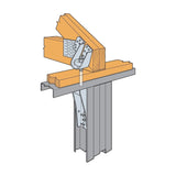 Simpson S/HDU6 Strong-Tie Light Gauge Holdown For Steel - G90 Galvanized - 6