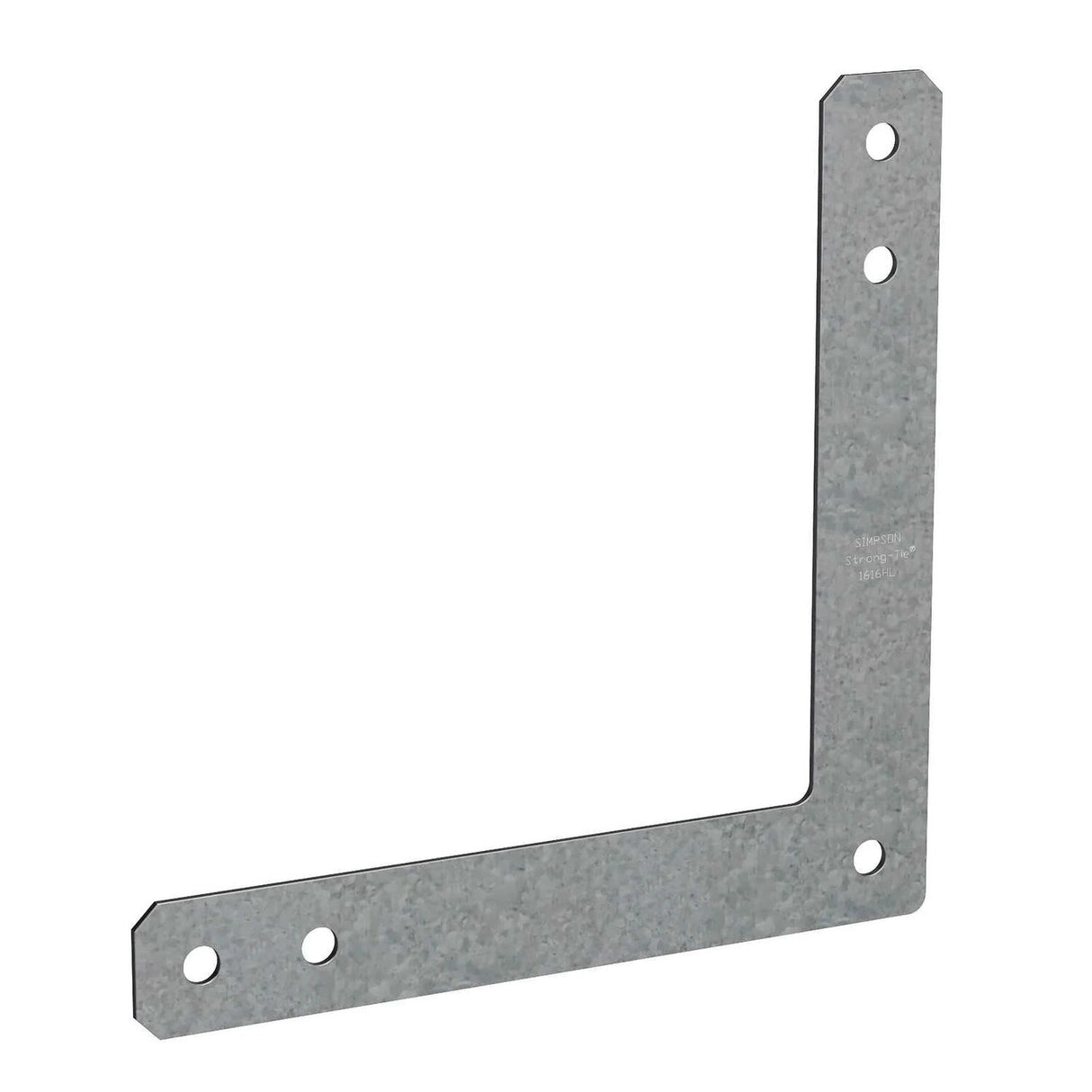 Simpson Strong-Tie 1616HLHDG (16" x 16") 7-Gauge HL Galvanized Heavy L Strap