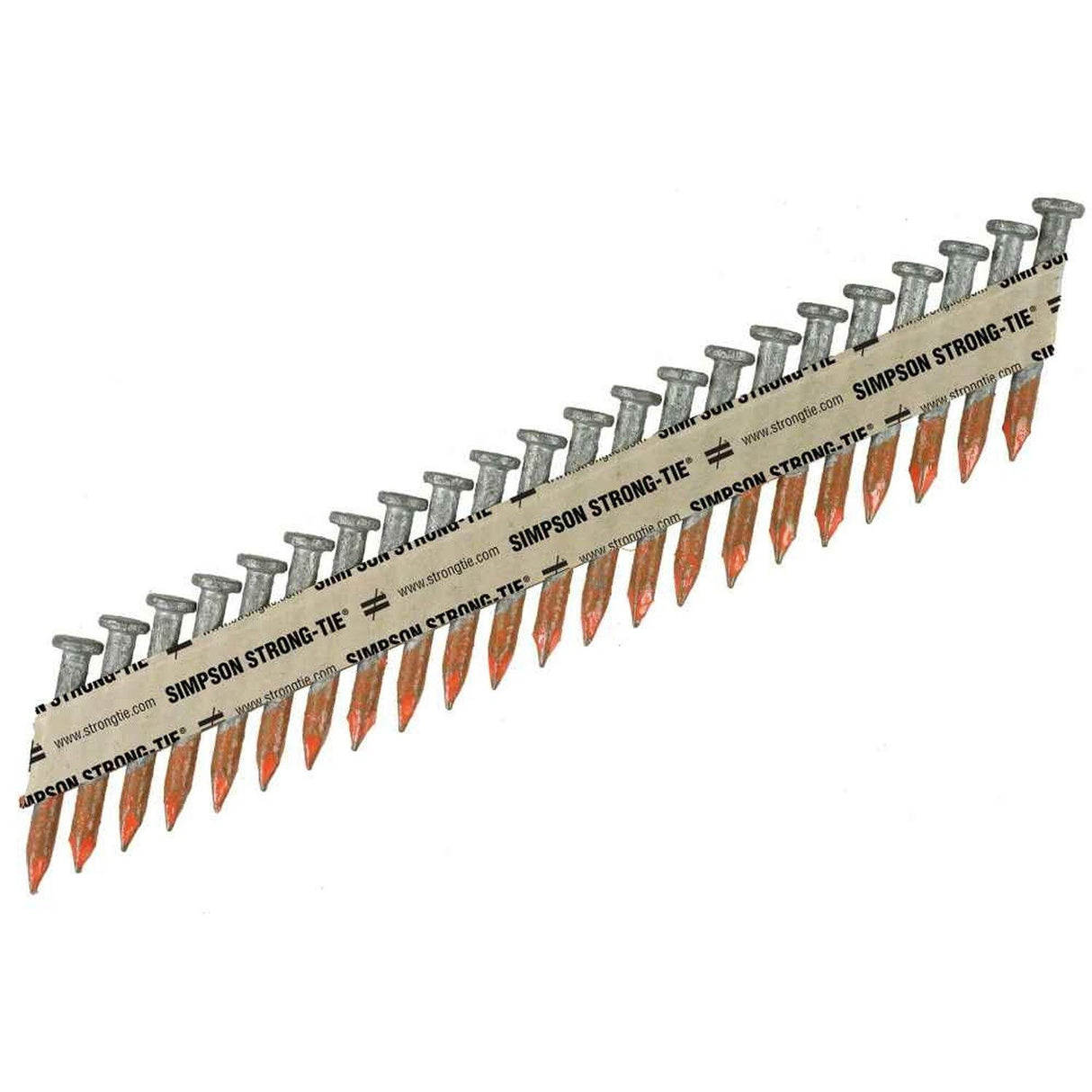 Simpson Strong-Tie 8DHDGPT2500 Strong-Drive (2-1/2" x .131") 33 Degree SCN Smooth-Shank Connector Nail (2500 Pack)