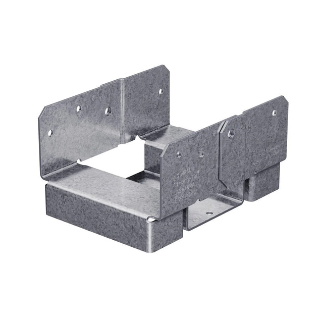Simpson Strong-Tie ABA46RZ (5-3/16") 14Ga Adjustable Standoff Post Base for 4x6 Rough - ZMAX Finish