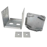 Simpson Strong-Tie ABU88HDG (8" x 8") ABU HDG Adjustable Post Base for Rough Lumber - 3